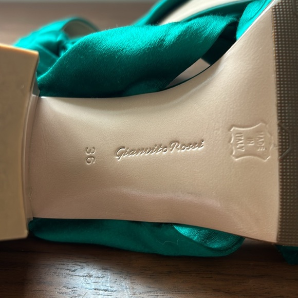 Gianvito Rossi Emerald Sandals - Picture 2 of 3